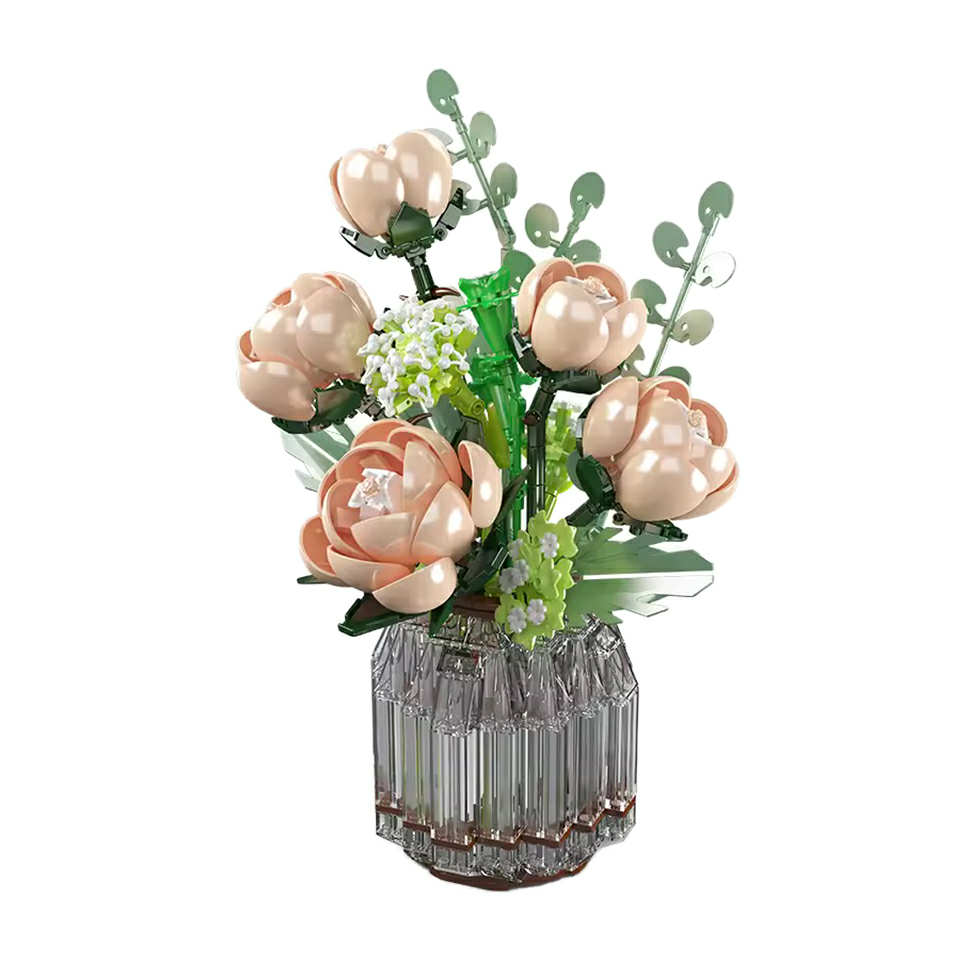 Elegant White Rose Bouquet